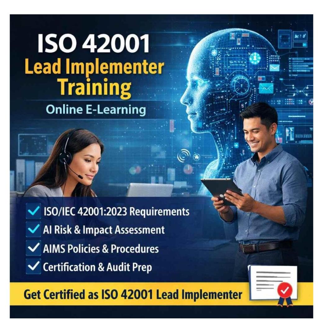 Join ISO 42001 Lead Implementer Training Program