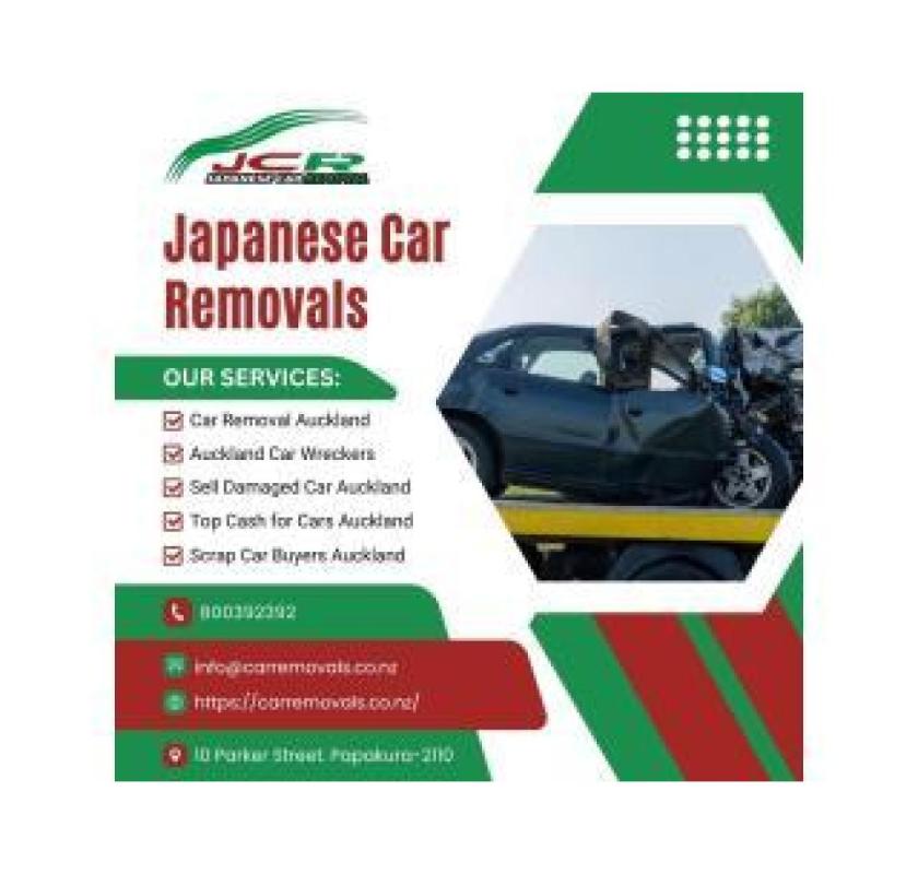 Trusted Car Wreckers Auckland - Japanese Car Removals