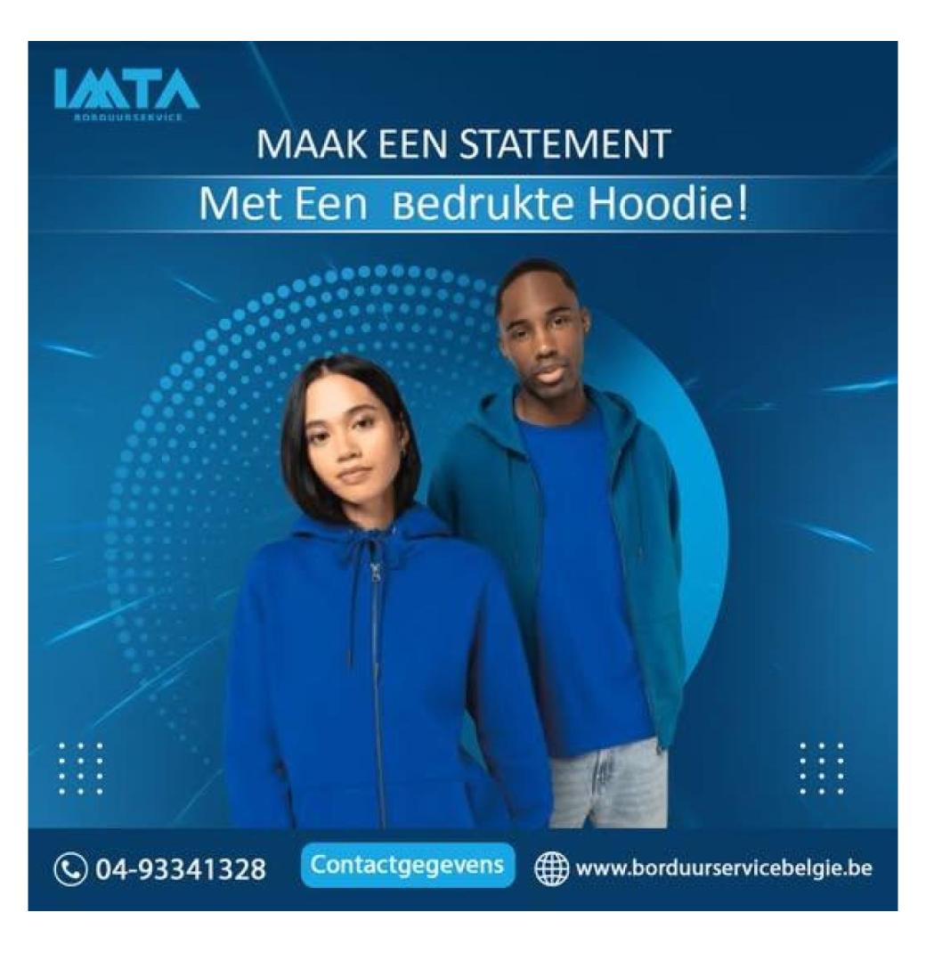 Maak een Statement Met een Bedrukte Hoodie !