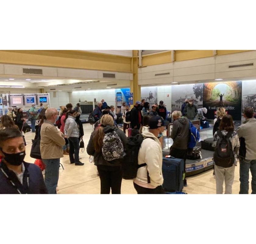 IAD Airport Security Wait Times  