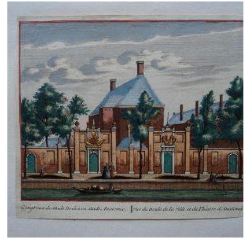 ’s Gravenhage. Het Stadhuis. Terwen.1870. | Delftsblaeu