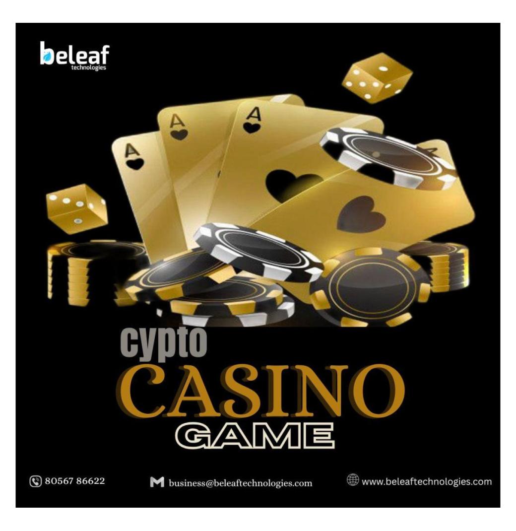 Luxury White Label Crypto Casino Crafted for Premium Brands  - Beleaf Technologies