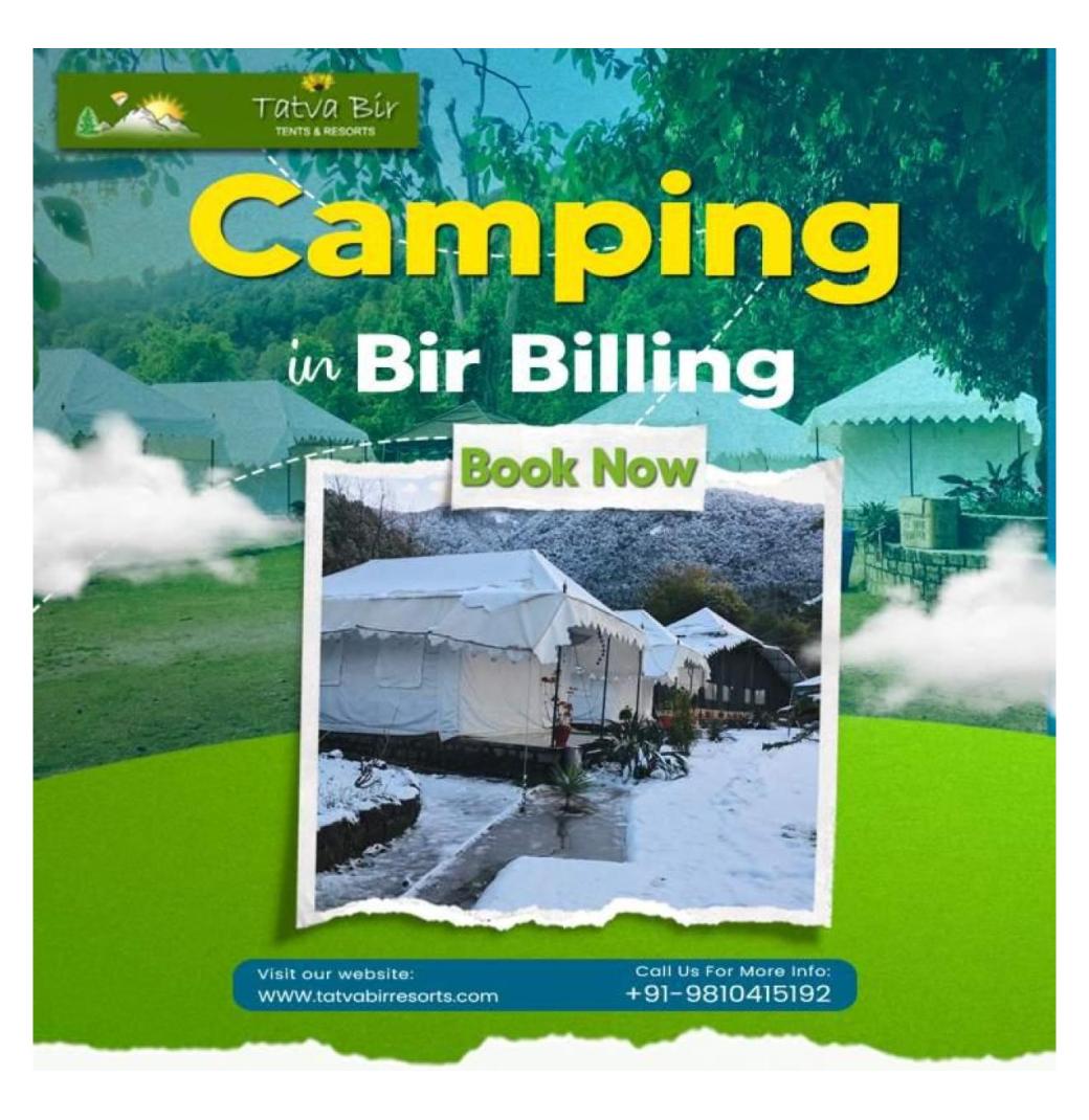 Camping in Bir Billing