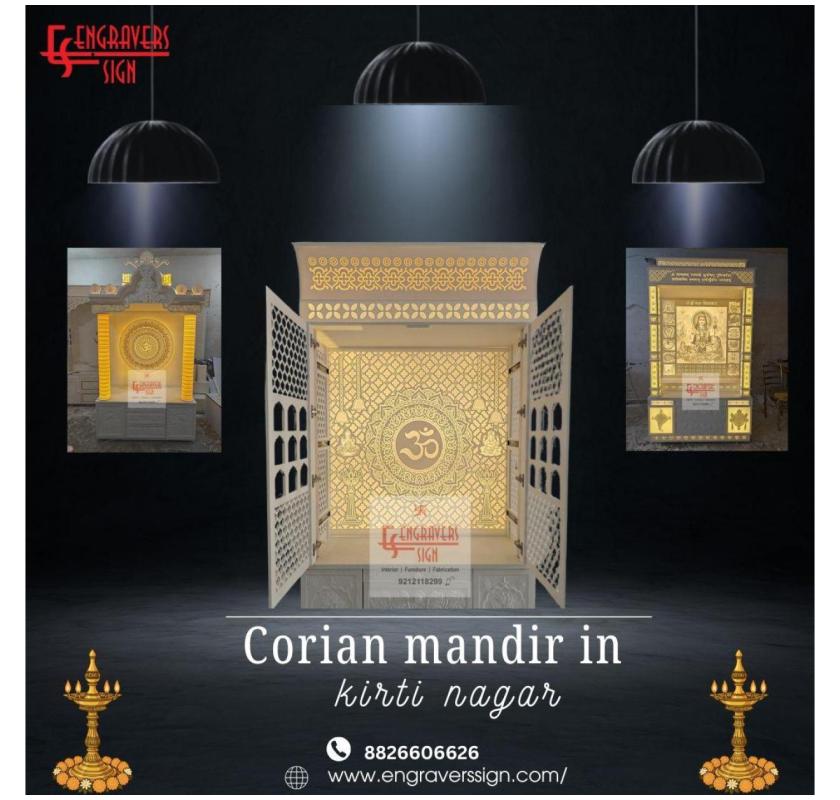 Best Corian Mandir in Kirti Nagar