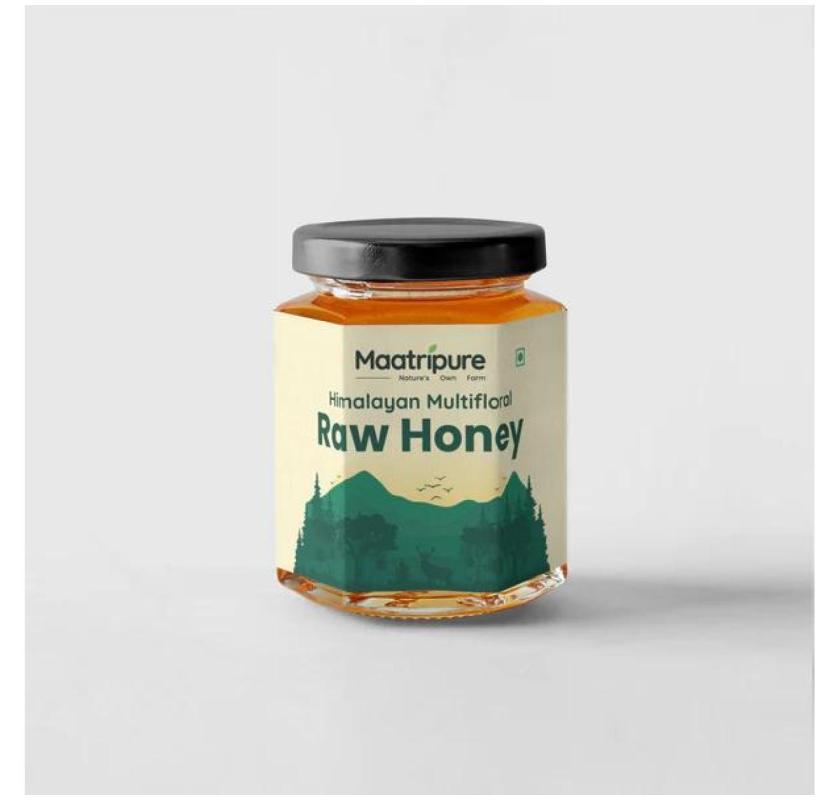 Pure Himalayan Multifloral Organic Raw Honey for Daily Wellness & Immunity