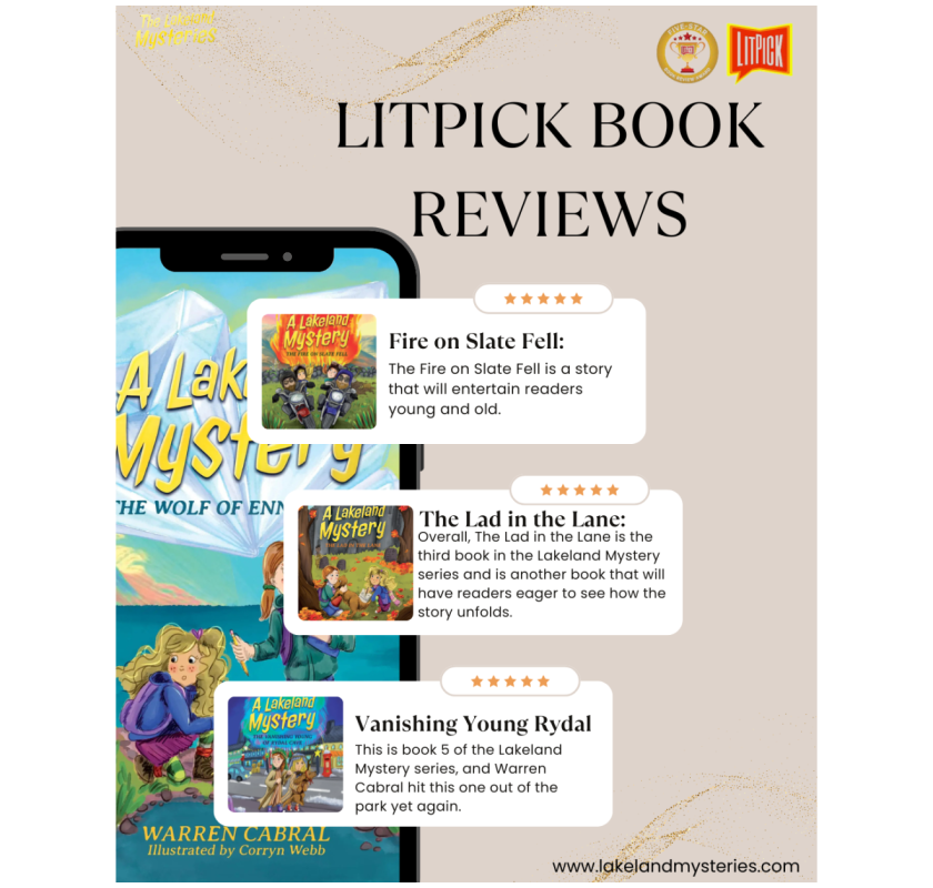 Litpick Book Reviews - Fans of The Lakeland Mysteries