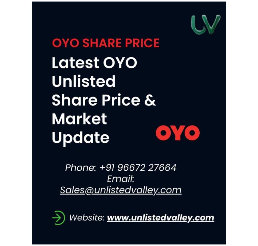 OYO Share Price: Business Model, Financials & Unlisted Shares