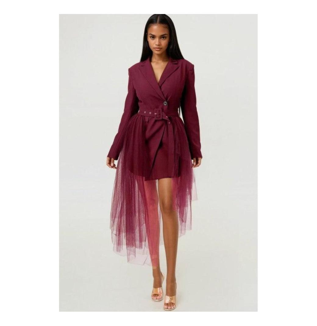 Buy Affordable Blazer Dress Dress Online North Carolina USA at Glam Society - 1/3