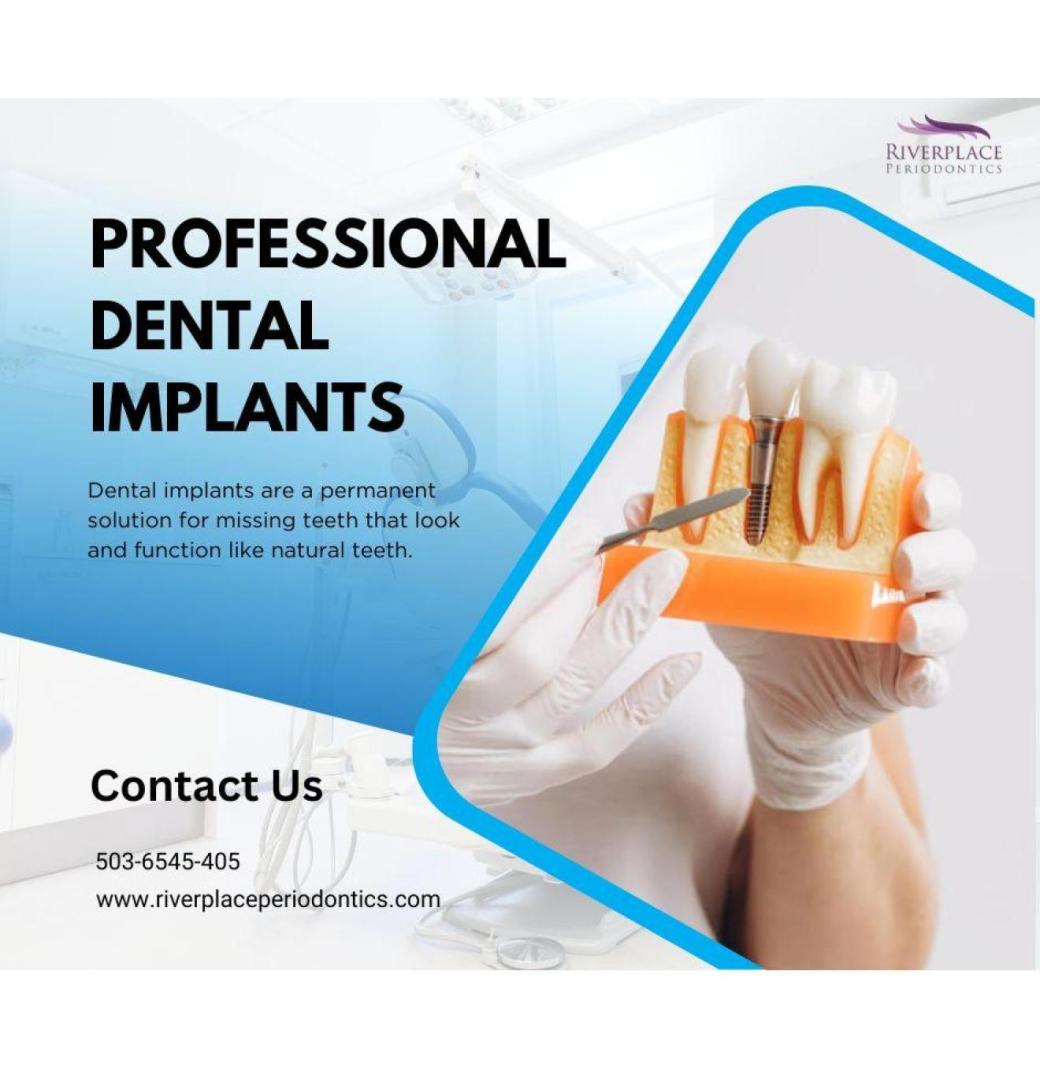 Rebuild Your Smile with Riverplace Periodontics Dental Implants
