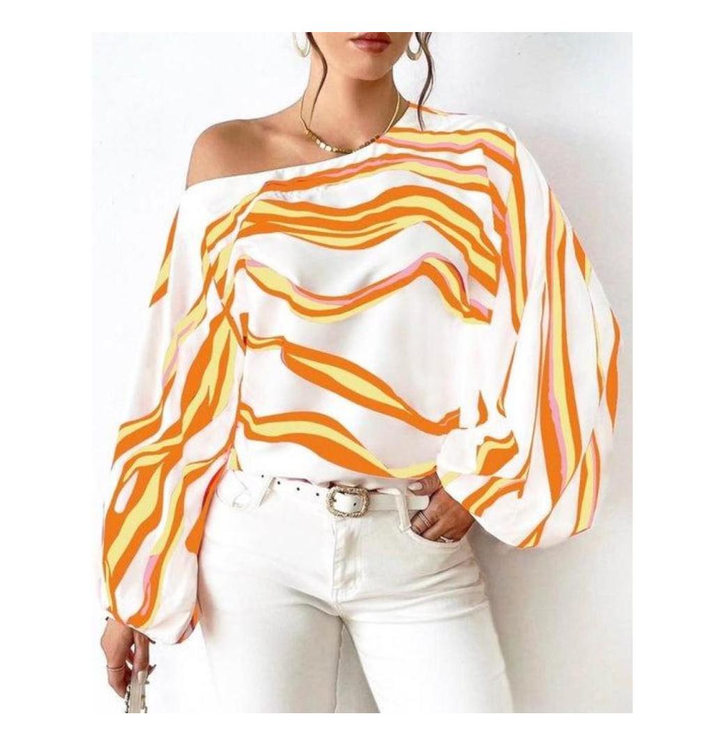 Buy Affordable Dresses Online North Carolina USA – Women’s Off-Shoulder Blouse - 1/3