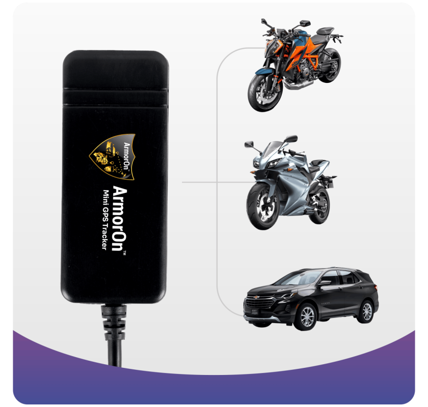 ArmorOn - Anti-theft GPS Tracking Device for Bikes and Cars