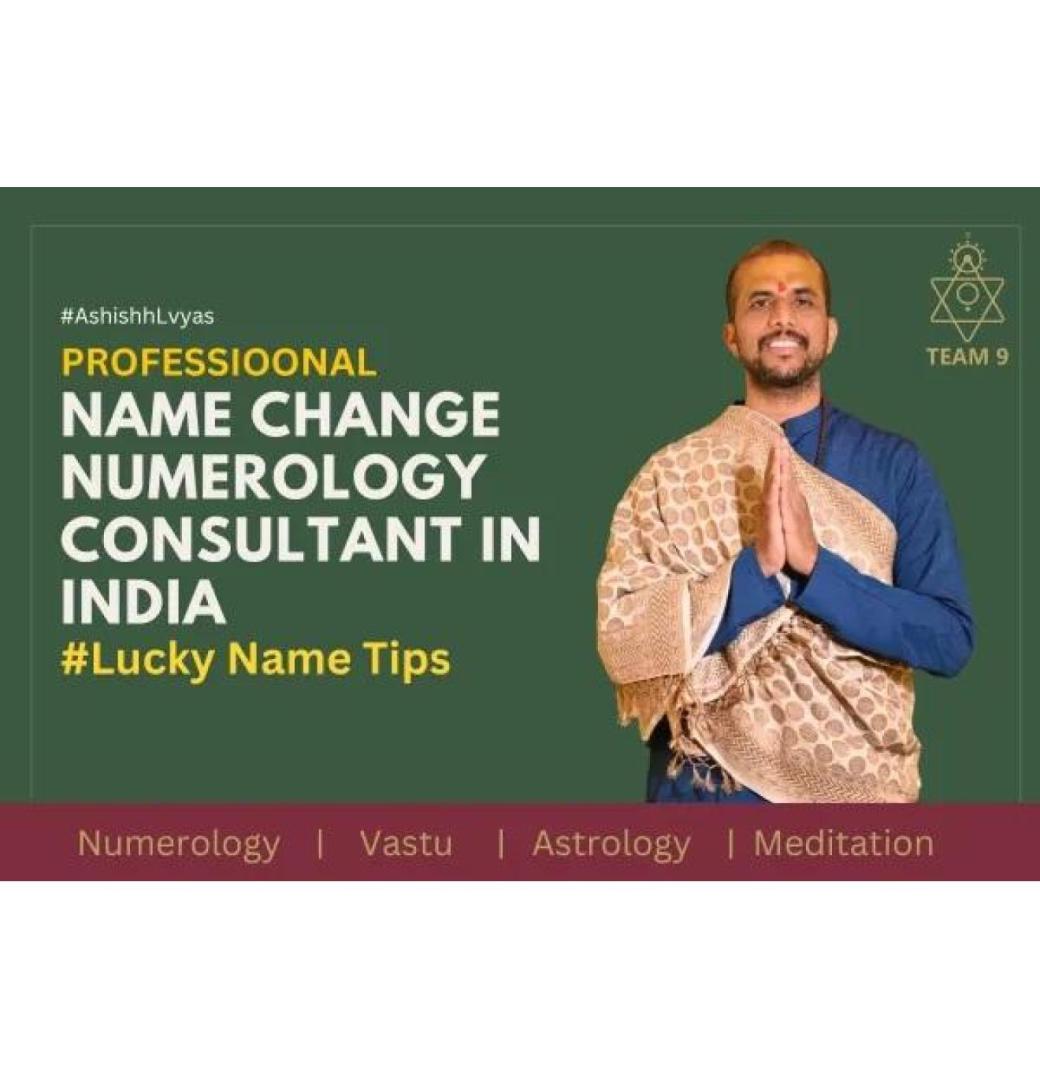 Numerology Name Change for Career, Business & Personal Life | TEAM9