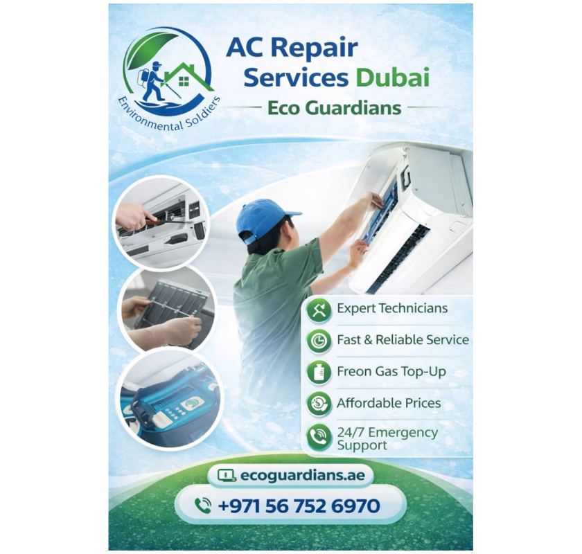 AC Repair Services Dubai - Eco Guardians
