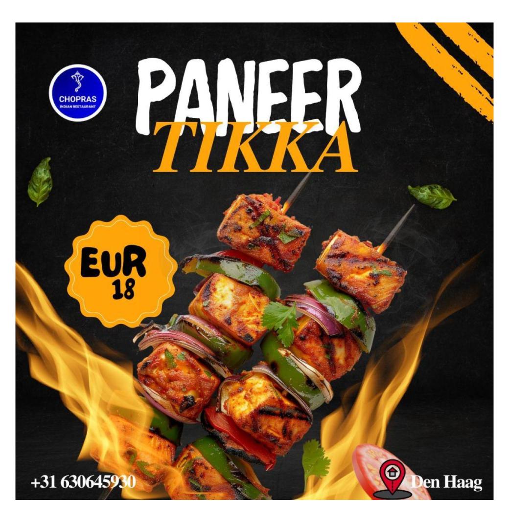 Chopras Indian Restaurant – Authentic Indiaas Restaurant in Den Haag