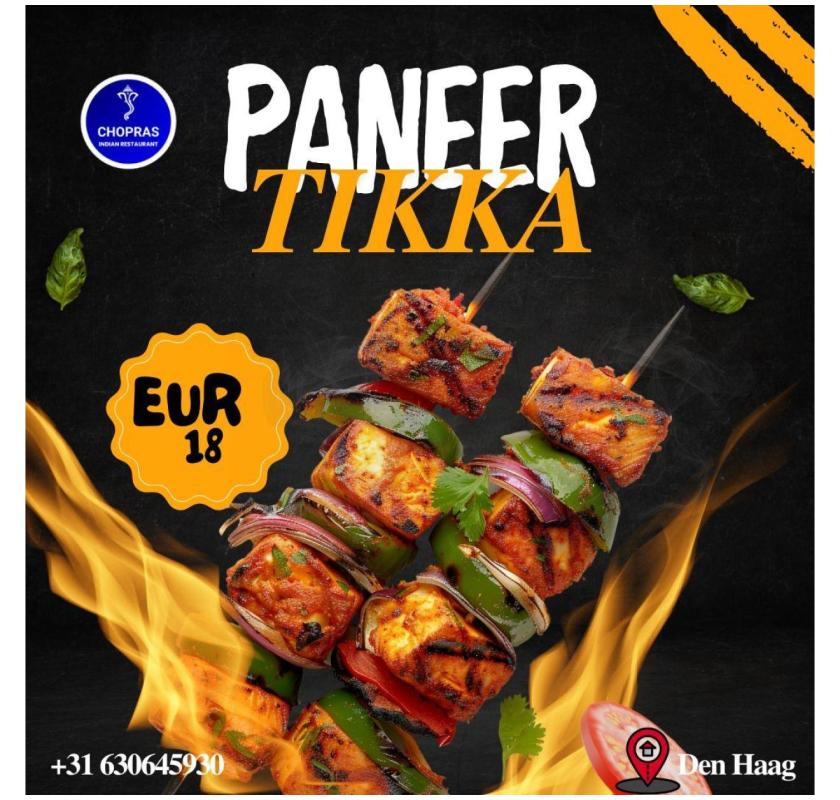 Chopras Indian Restaurant – Authentic Indiaas Restaurant in Den Haag