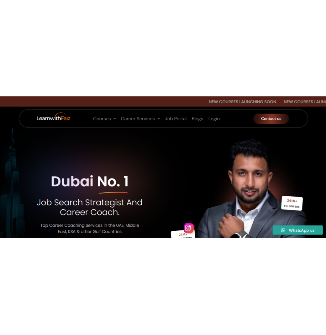 Top Career Coaching Services in UAE, KSA & Gulf | LearnwithFaiz - 2/3