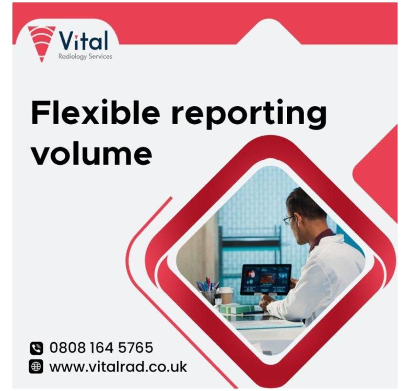 Flexible Radiology Reporting Volume Solutions