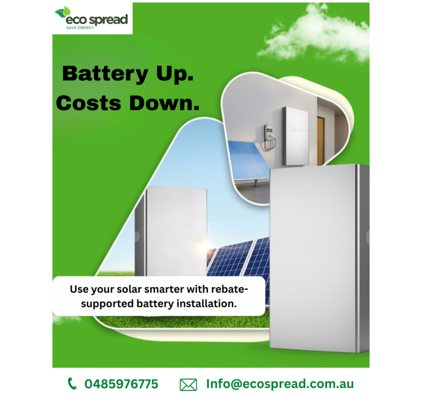 Battery Up, Costs Down — Smart Solar Battery Installation with Rebates in Melbourne