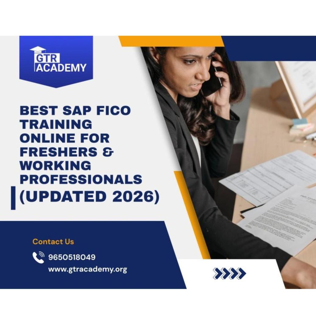 Best SAP FICO Training Online for Freshers & Working Professionals (Updated 2026)