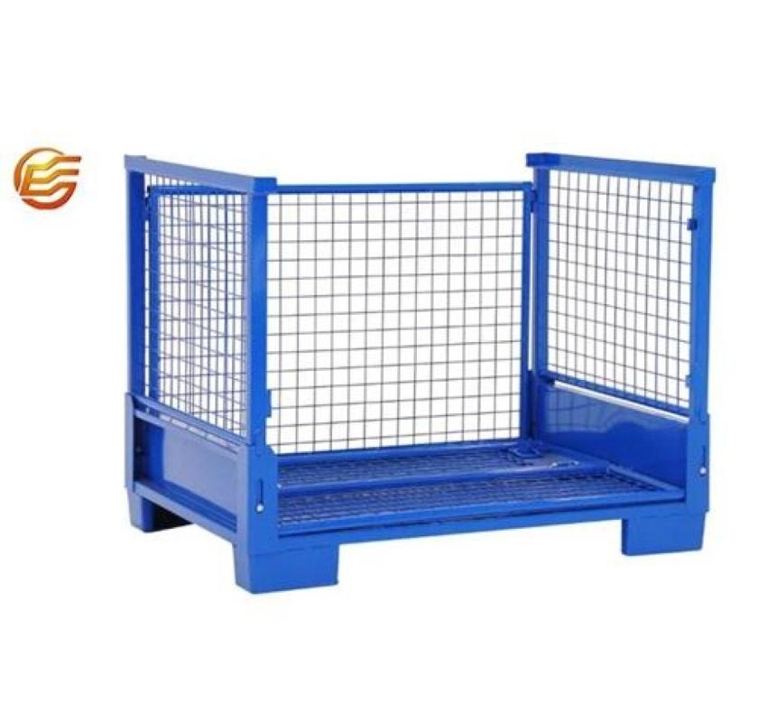 Buy Stackable Steel Crates For Warehouse Storage 