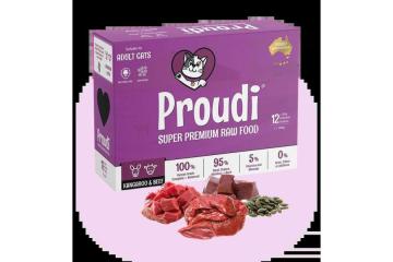 Kangaroo And Beef Raw Patties For Cats