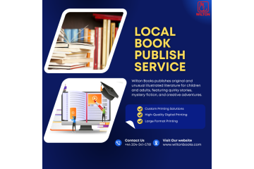 Top Benefits of Hiring a Local Book Publish Service in Wilton !