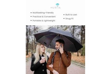 Hands Free Shoulder Umbrella Attachment for Walking Travel and Rain