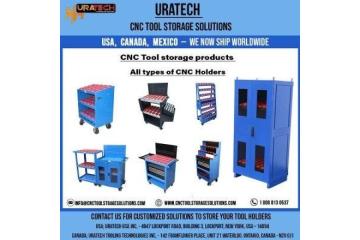 Uratech Tool scoot cart for 50 taper tool holders