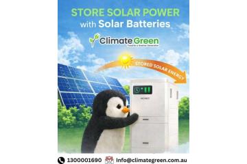 Store Your Solar Power with a Smart Battery! 