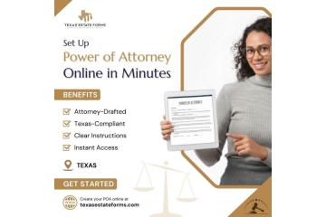 Set Up a Texas Power of Attorney Online