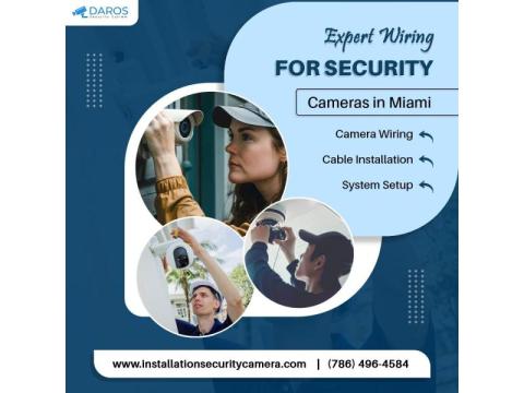 Expert Wiring for Security Cameras in Miami 
