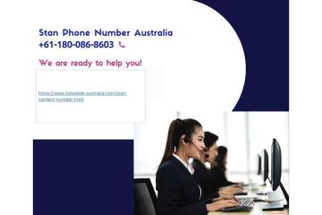 Stan Phone Number  Australia +61-180-086-8603