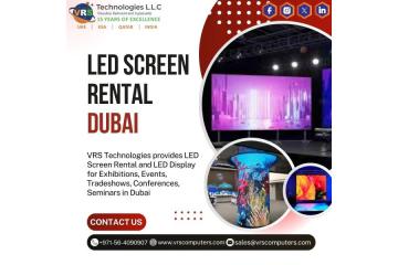 Premium Led Screen Rental Dubai Services?