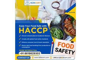 HACCP Certification Consultants provider in California: