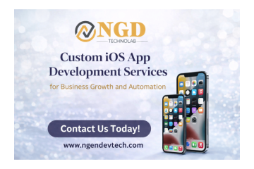Custom iOS App Development Services for Business Growth and Automation