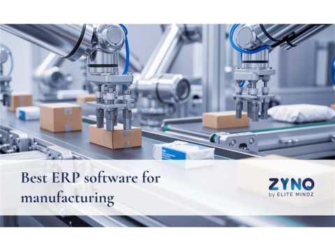 Cloud-Based ERP for Manufacturing Industry | ZYNO by Elitemindz