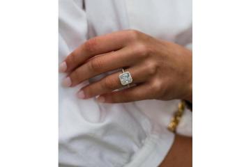 Lucid Gem Studio Radiant Moissanite Ring – Perfect Engagement Ring