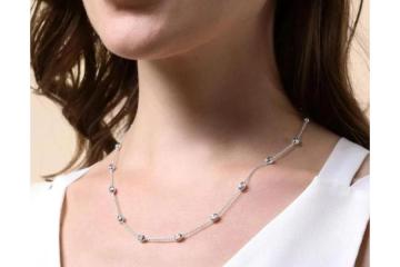 Ladies silver chain