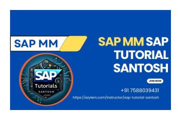 Master SAP MM with Santosh – Start Your Career Today!