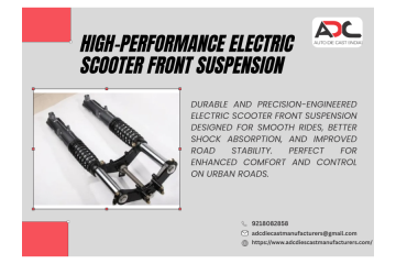 Premium Electric Scooter Front Suspension | Smooth Ride & Superior Control