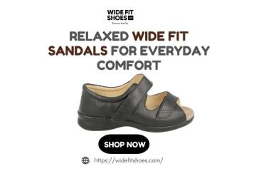 Get the Relaxed Wide Fit Sandals for Everyday Comfort