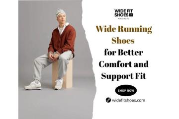 Buy Wide Running Shoes for Better Comfort and Support Fit