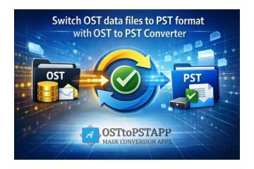 Switch OST data files to PST format with OST to PST Converter
