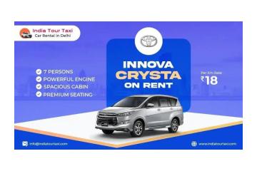 Professional Innova Crysta on Rent in Delhi | 2026 Luxury Fleet