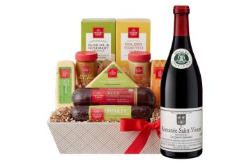Wine and Cheese Basket – A Classic Gourmet Gift | DC Wine & Spirits