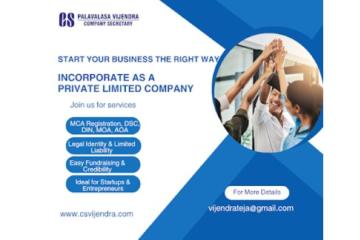  Company Incorporation Services in Hyderabad 