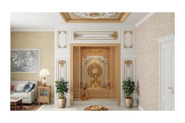 Elevate Your Space with Stunning Corian Temple Design