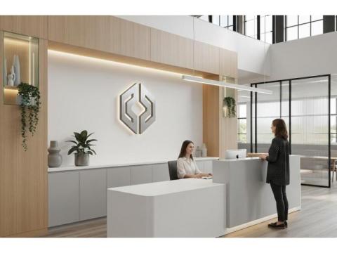 Boost Your Brand with Professional Reception Signage Today
