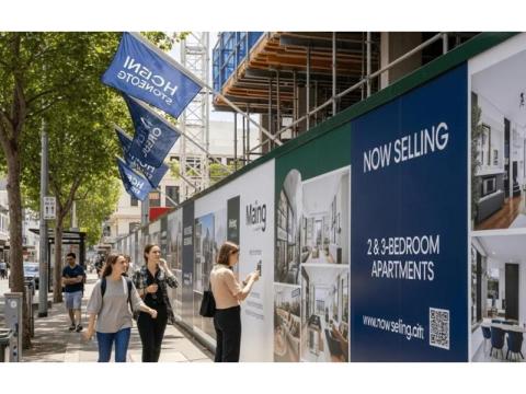 Maximize Your Property Impact with Hoarding Signage