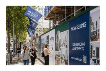 Maximize Your Property Impact with Hoarding Signage